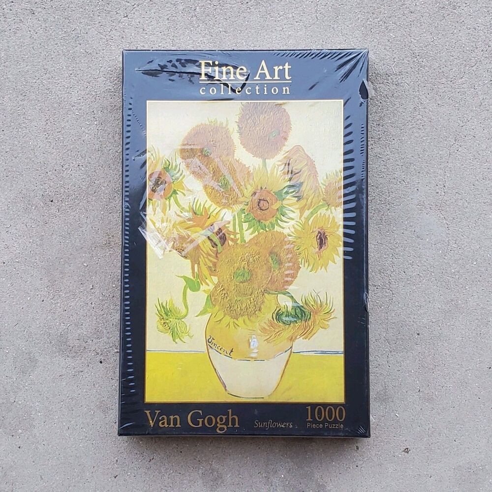 Fine Art Collection Van Gogh Sunflowers 1000 Piece Puzzle Robert Fredrick New